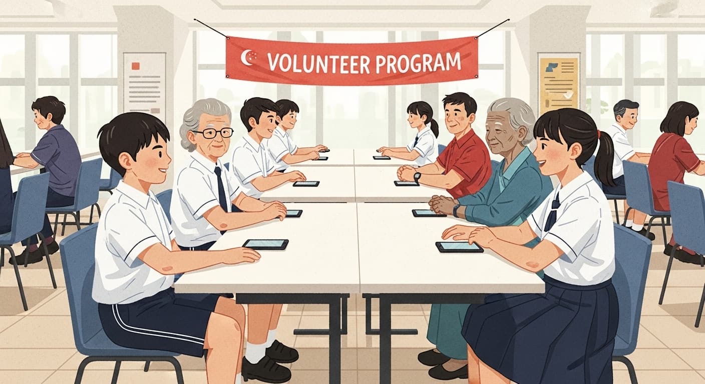 Storyboard scene: Volunteer Work