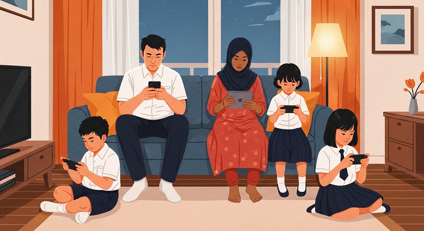 Storyboard scene: Technology & Life