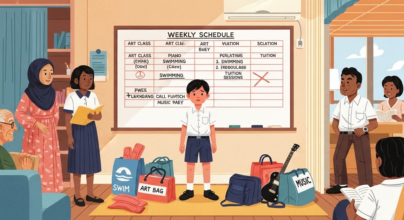 Storyboard scene: Co-Curricular Activities