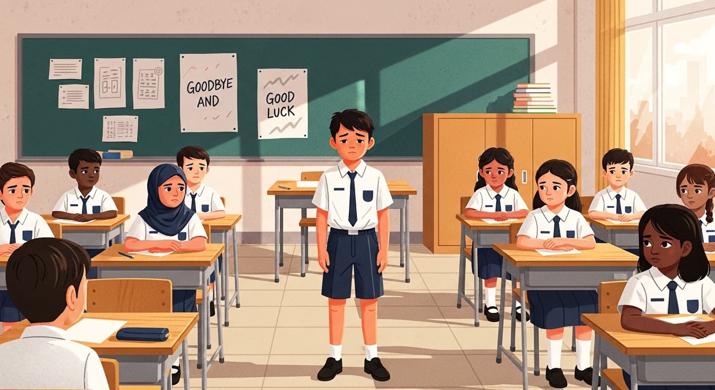 Storyboard scene: The Transfer Student