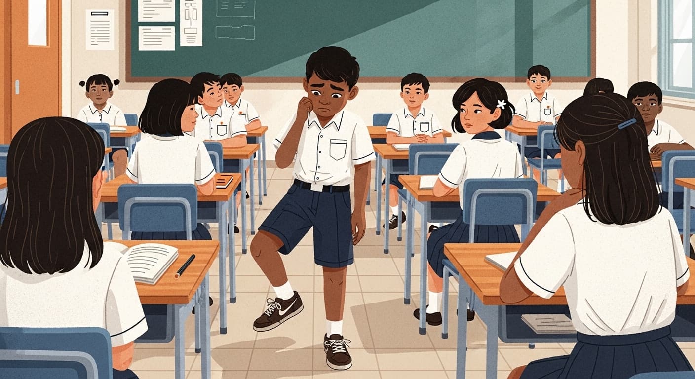 Storyboard scene: Being Thrifty