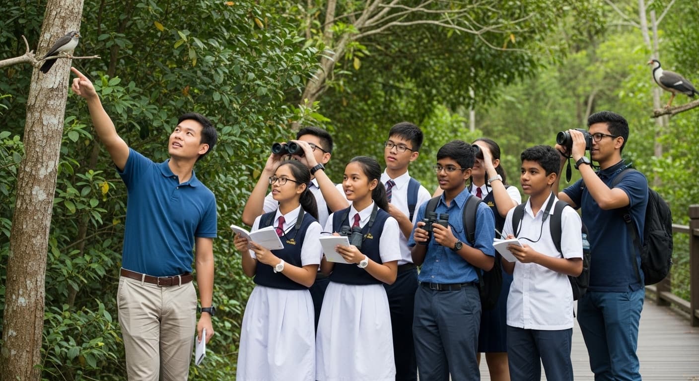 Photograph stimulus: Outdoor Learning